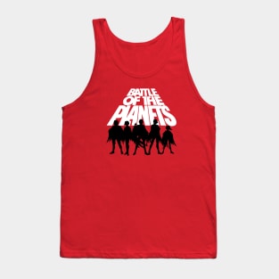 Gatchaman Battle of the Planets - Silhouettes Tank Top